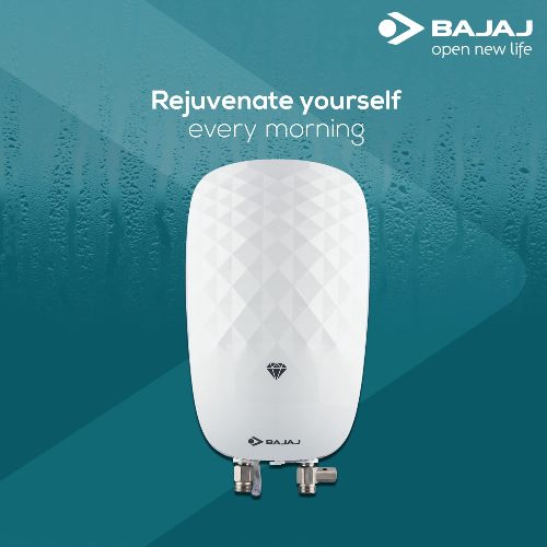 Picture of Bajaj Juvel Instant 3 Ltr Vertical Water Heater, White