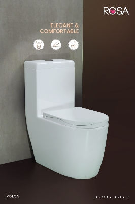 Picture of Rosa Volga One Piece Ceramic Commode