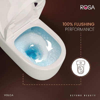 Picture of Rosa Volga One Piece Ceramic Commode