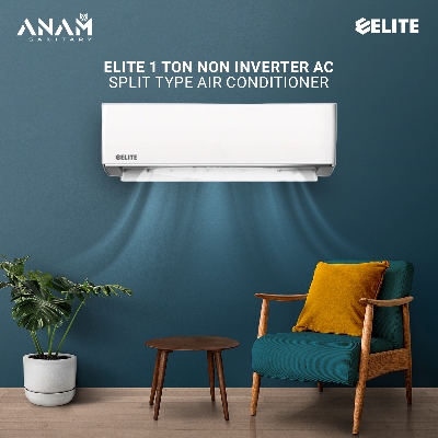 Picture of ELITE 1 Ton Non Inverter Ac Split Type Air Conditioner 5 Year Compressor Official Warranty