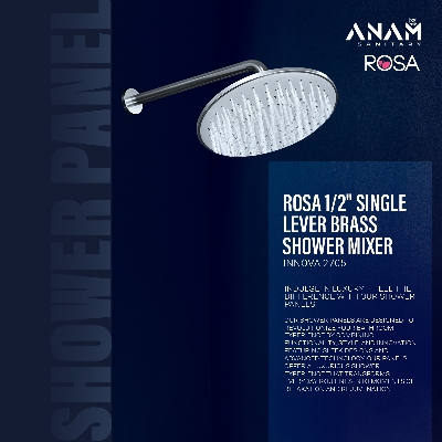 Picture of Rosa 1/2" Single Lever Brass Shower Mixer Innova 2705