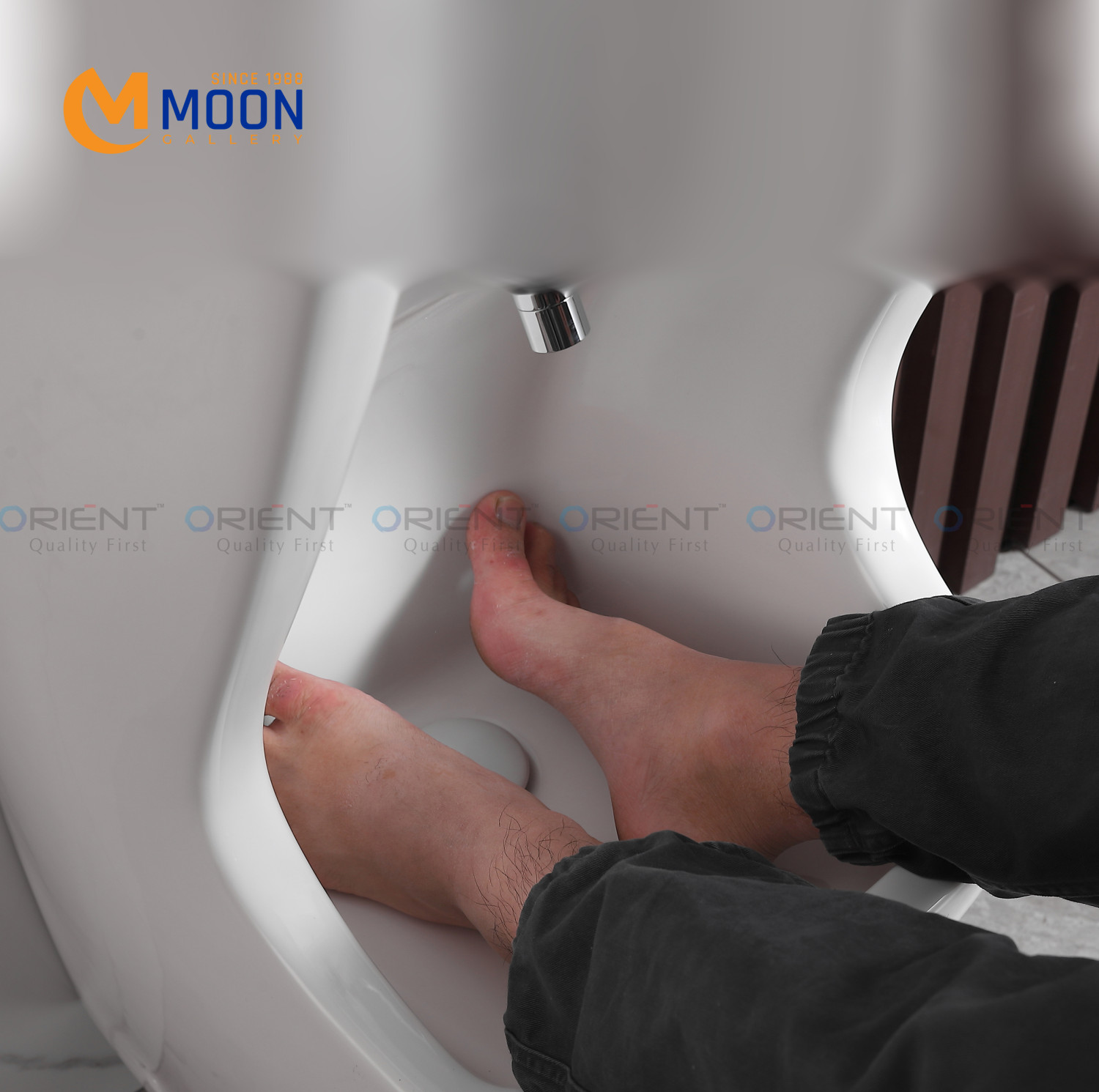 Picture of Orient Muslim Foot Wash Ozu Basin/Udu Basin