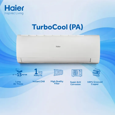 Picture of Haier 1.5 Ton Non-Inverter TurboCool AC (HSU-18TurboCool:(FIX)(PA))