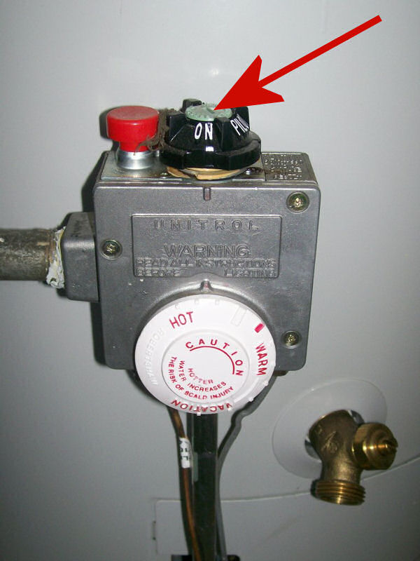 Picture of Unitrol Gas Water Heater Valve，Natural Gas Water Heater Thermostat with 1-3/8" Shank,3-1/2"
