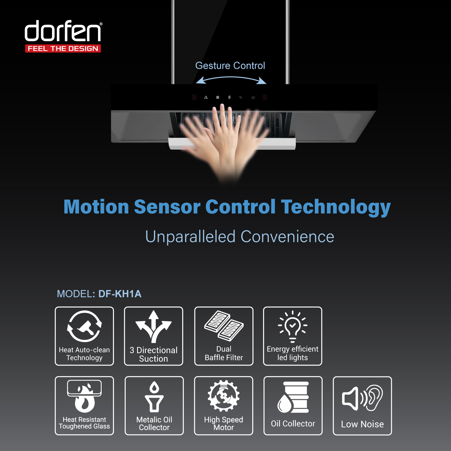 Picture of DORFEN Kitchen Hood, DF-KH1A