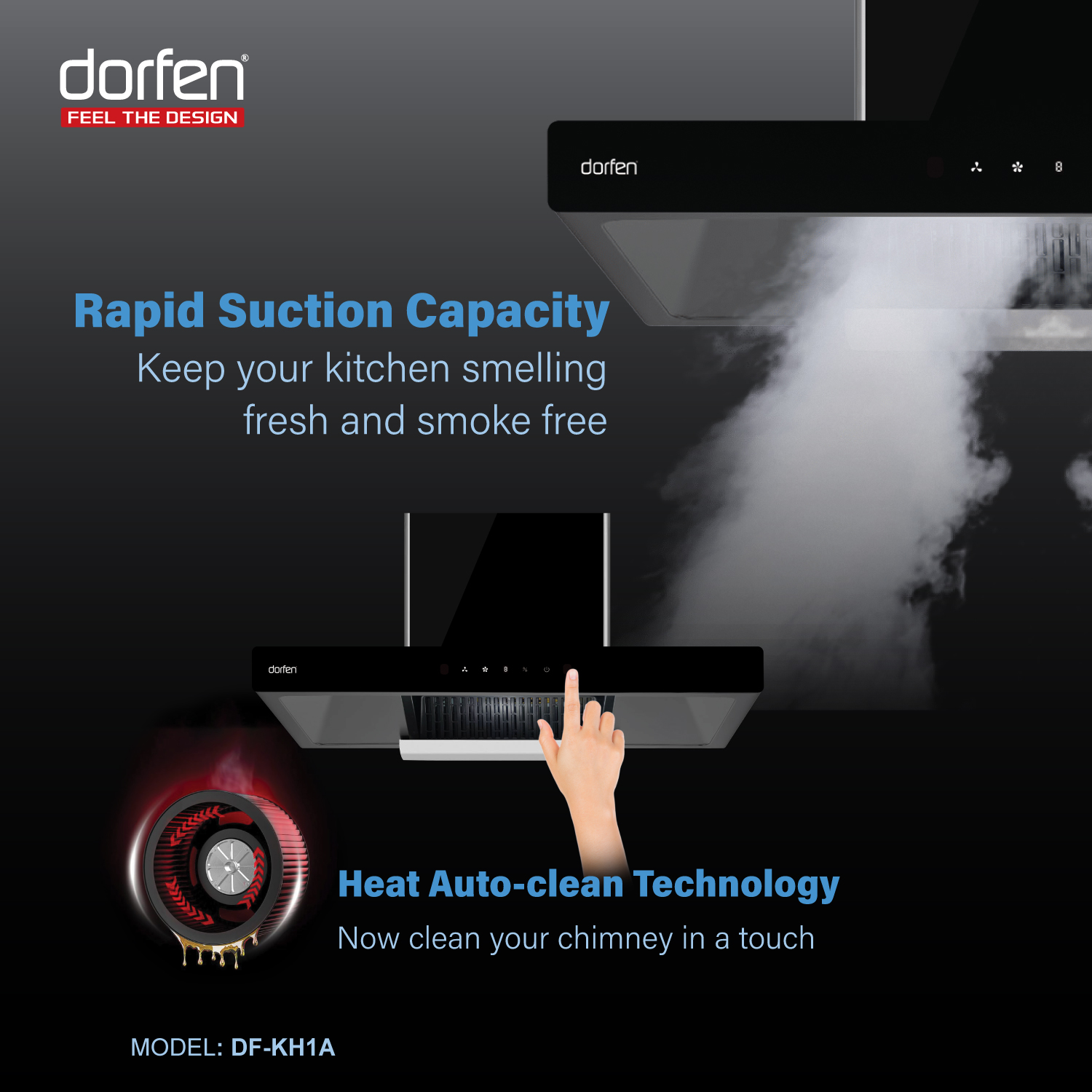 Picture of DORFEN Kitchen Hood, DF-KH1A