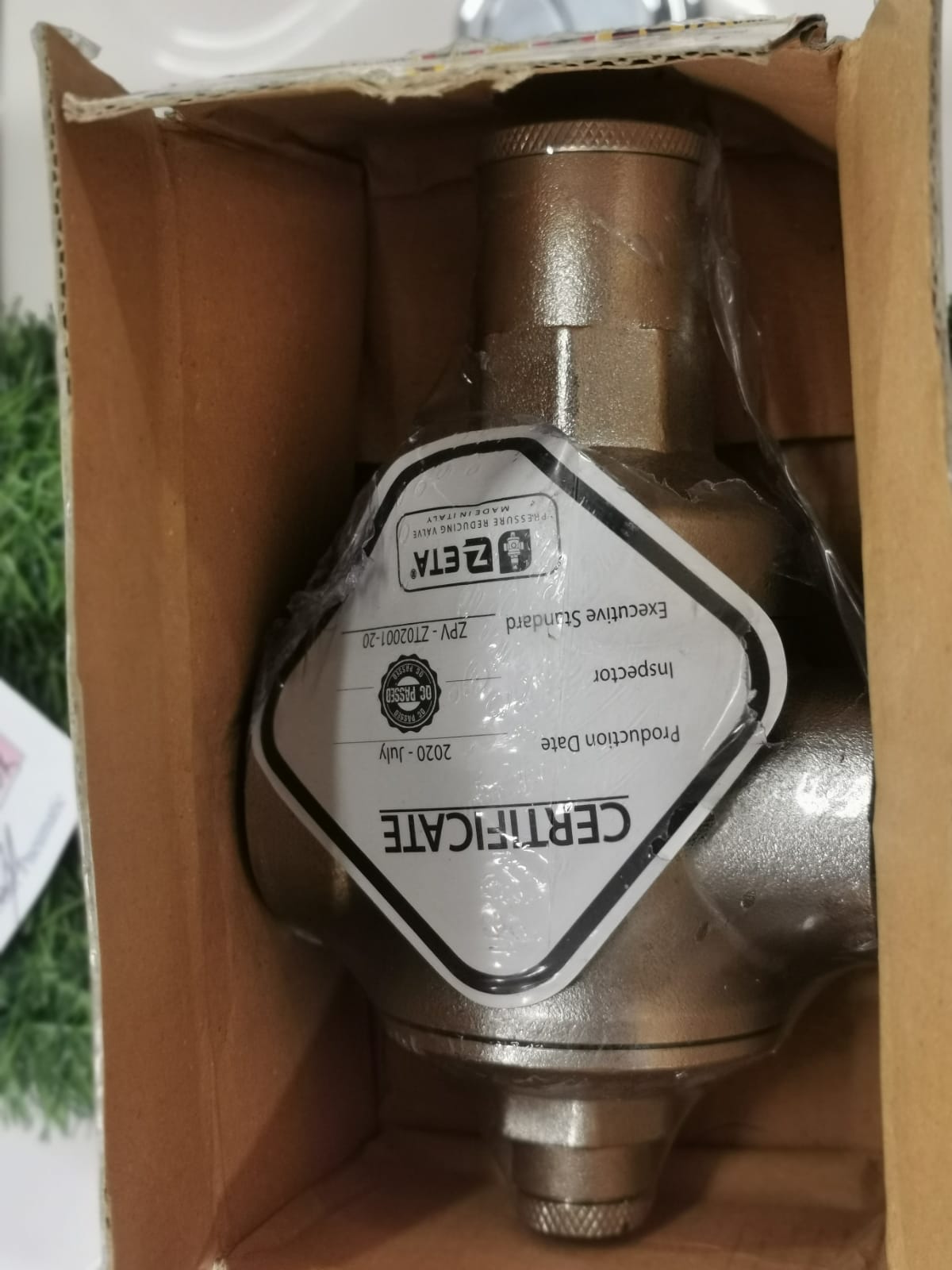 Picture of Zeta Italy 3/4 Inch Pressure Reducing Valve