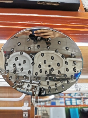 Picture of 8 Inch Brass Rain Head Shower Round