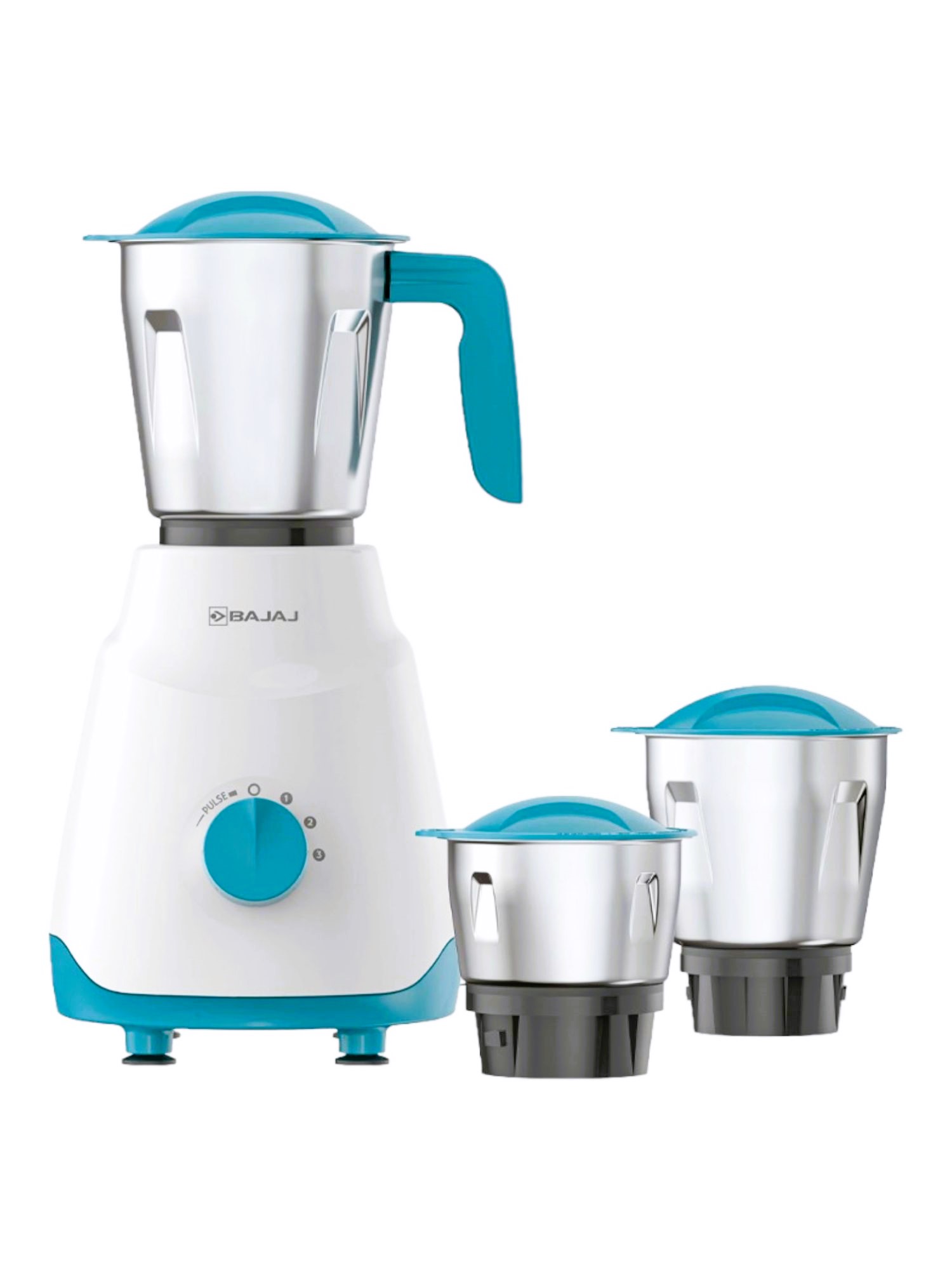 Picture of Bajaj Ninja Series Notch 500W 3 Jars French Blue Mixer Grinder