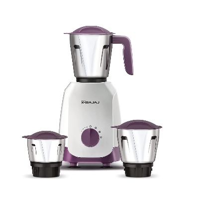 Picture of Bajaj Ninja Series Elegance Purple 500 Watt 3 Jar Mixer Grinder