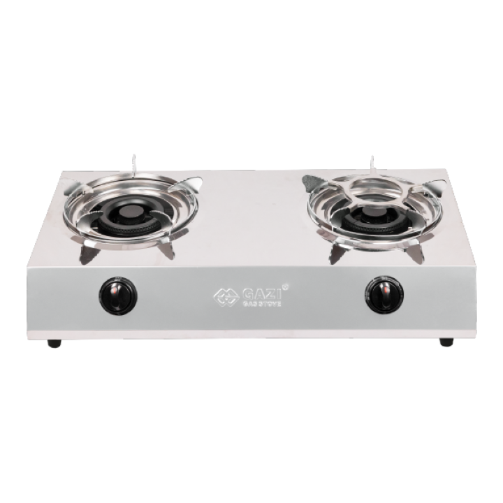 Picture of Gazi GST-299C - Tempered Glass Gas Dubble Burner Stove Sku ID:253802246
