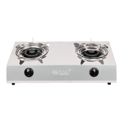 Picture of Gazi GST-299C - Tempered Glass Gas Dubble Burner Stove Sku ID:253802246