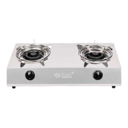 Picture of Gazi GST-299C - Tempered Glass Gas Dubble Burner Stove Sku ID:253802246