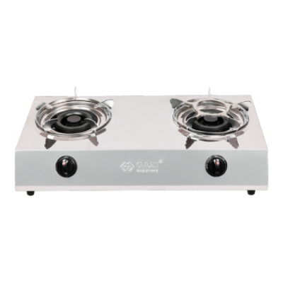 Picture of Gazi GST-299C - Tempered Glass Gas Dubble Burner Stove Sku ID:253802246