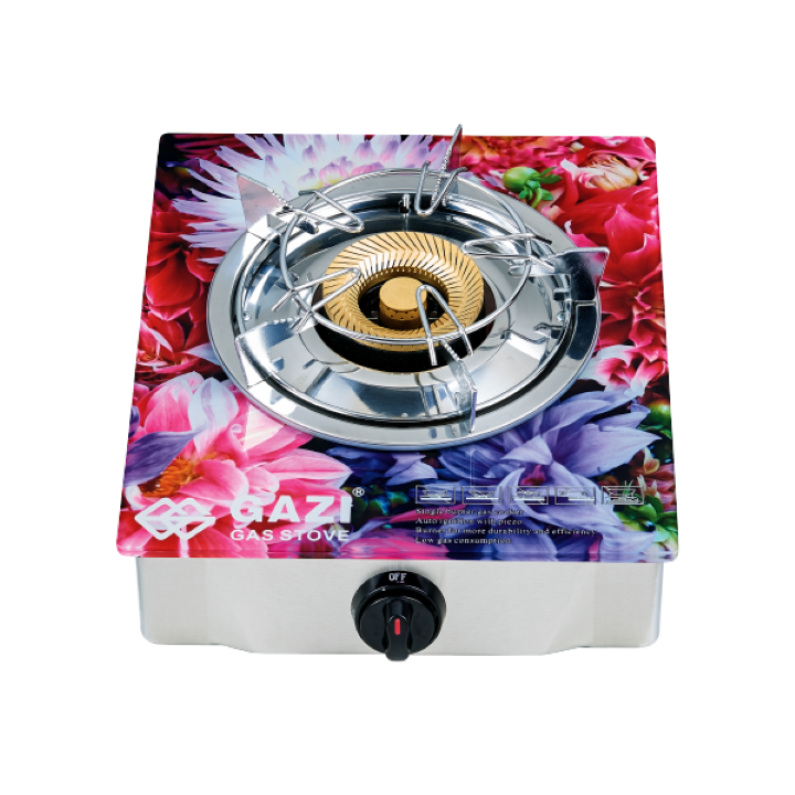 Picture of Gazi  GST-110C Tempered Glass Single Burner Gass Stove