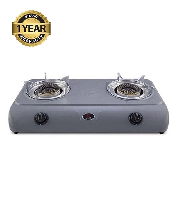 Picture of RFL Double Teflon Coating Auto Gas Stove 206 TRB (Cylinder Gas or Natural Gas)