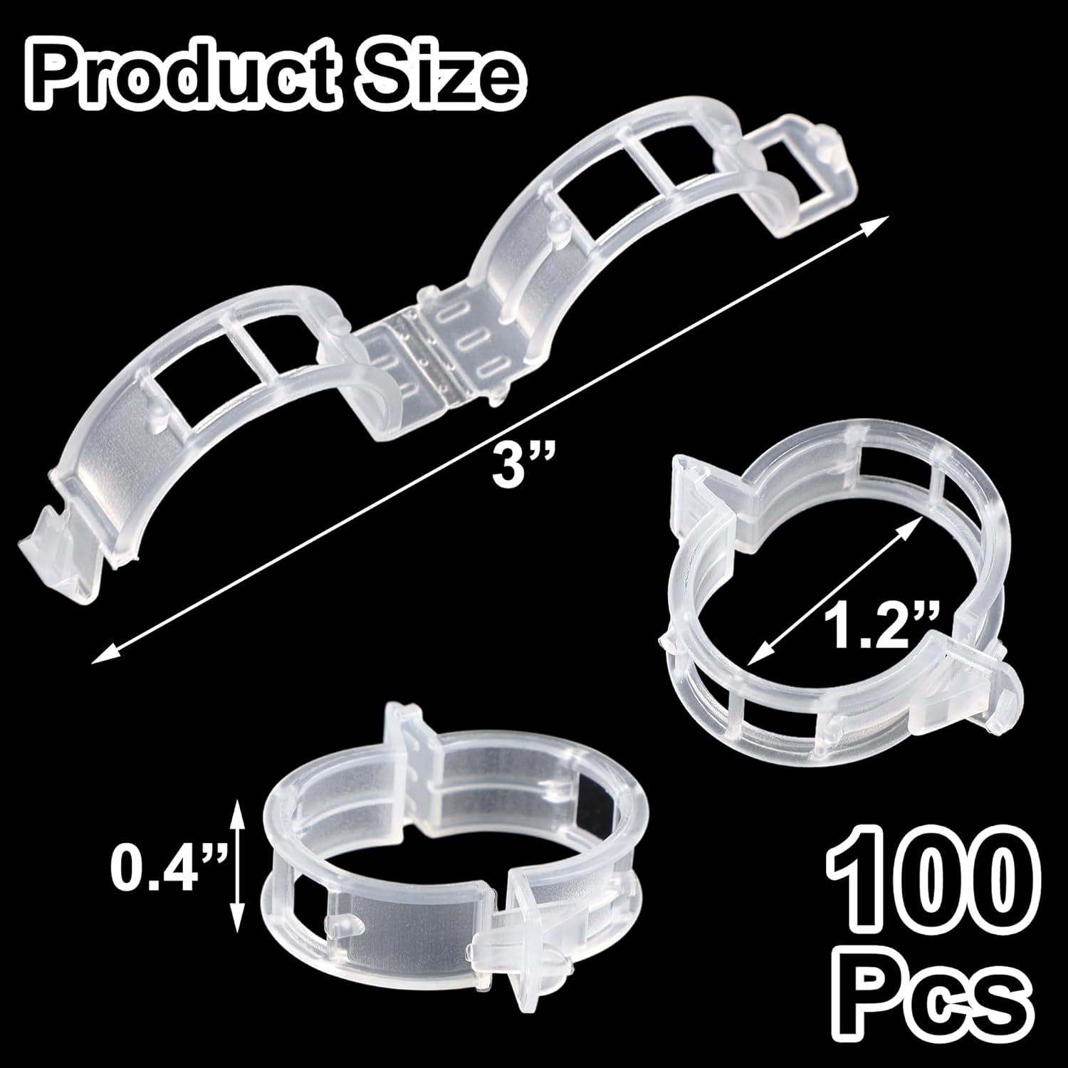 Picture of Tomato Clips for String Trellis 50 Pcs