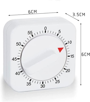 Picture of Kitchen Timer,60 Minutes/1 Hour Count Down Alarm Reminder
