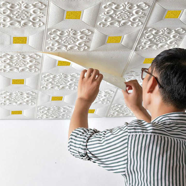 Picture of 3D Wall Stickers Self Adhesive(13 Inchi x 13 inchi) 1 pcs