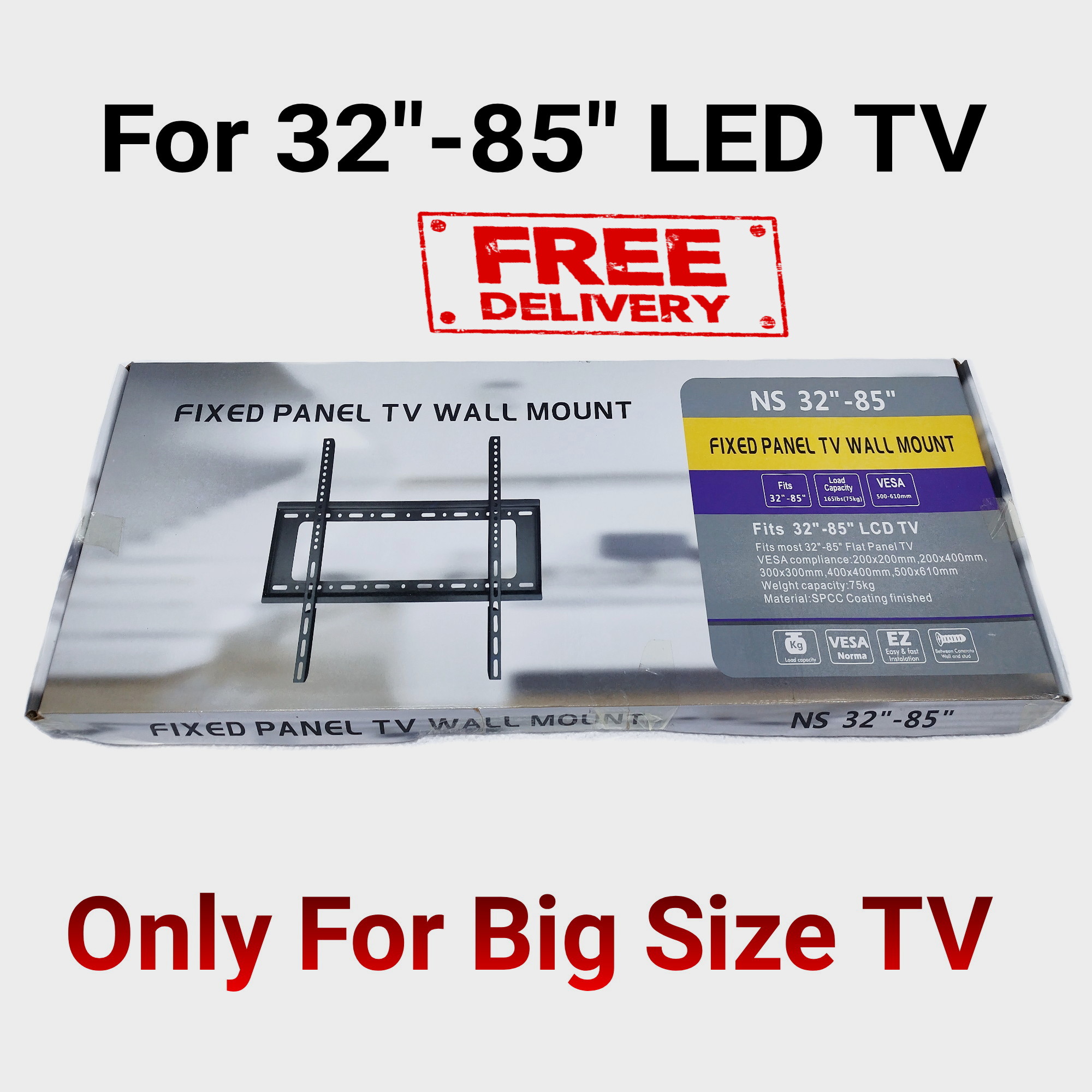 Picture of LED TV Wall Mount/Wall Stand 32"-85" Inch For Smart/Led TV