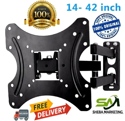 Picture of Upscaled Quality - Made with strong metal 14 "to 42" LED/Smart TV and LED TV Moving Wall Mount for Monitors - Innovative Design