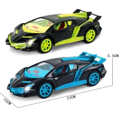Picture of Children's Charging Toy Induction Deformation Remote Control Car King Kong Robot Sports Car Toy Remote Control Speed Drifting Racing Car Toy Model for Kids Adults Toddlers Boys Girls Gift