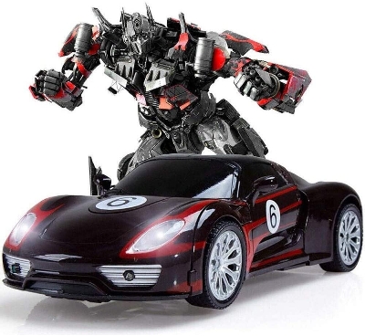 Picture of Children's Charging Toy Induction Deformation Remote Control Car King Kong Robot Sports Car Toy Remote Control Speed Drifting Racing Car Toy Model for Kids Adults Toddlers Boys Girls Gift