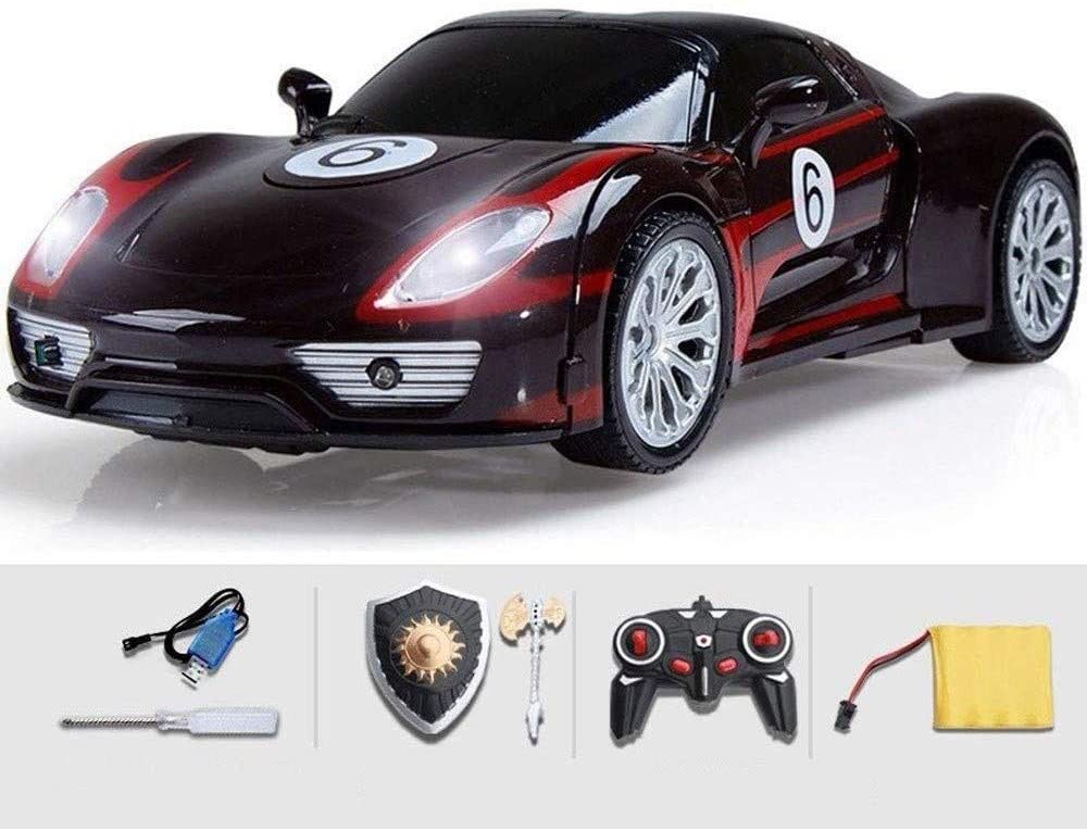 Picture of Children's Charging Toy Induction Deformation Remote Control Car King Kong Robot Sports Car Toy Remote Control Speed Drifting Racing Car Toy Model for Kids Adults Toddlers Boys Girls Gift