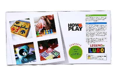 Picture of Techno The Legend 360 Ludo - Board Game (White)