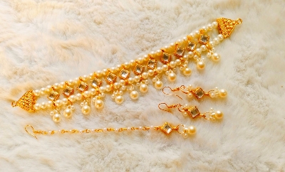 Picture of New Exclusive Design Earrings Jhumka Kanerdul & Neckless For Women Jewellery