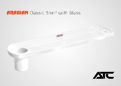 Picture of ARABIAN 21 Inch PVC Shelf for Bathroom and Basin