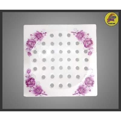 Picture of ARABIAN Melamine Bathroom/toilet/ Floor Water Drain Grating (Floor Jali) (Gratings Plain, Daisy)