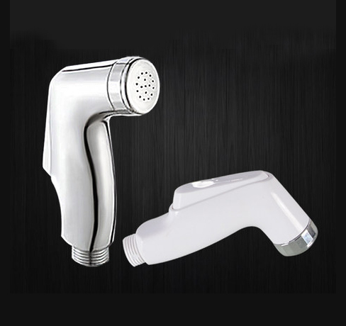 Picture of Silver Chrome Plated Handheld Sprayer Shower Faucet for Bathroom Fitting