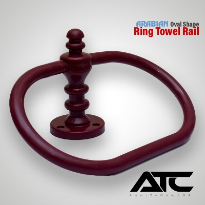 Picture of Arabian Ring Hand Towel Holder, Plastic Round Towel Hanger, Towel rack , kitchen towel hanger, new model towel holder