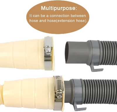 Picture of 5 Feet/ 150CM PVC Washing Machine Drain Hose Extension Kit, Universal Fit All Drain Pipe