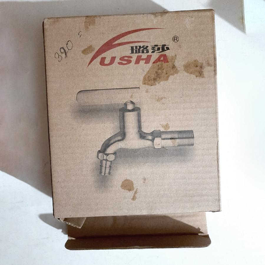 Picture of USHA BIB Water Tap/ Water Faucet Lever System [Body : Metal, Lever: Plastic]