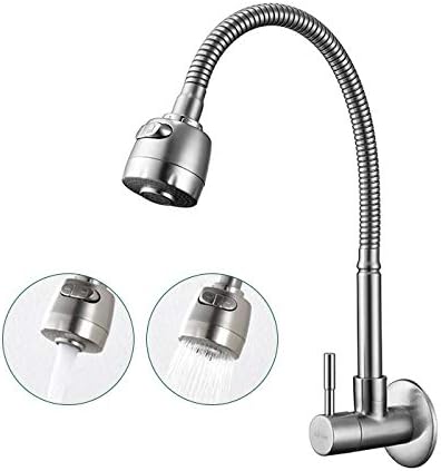 Picture of Stainless Steel Brushed Nickel Spring Kitchen Faucet