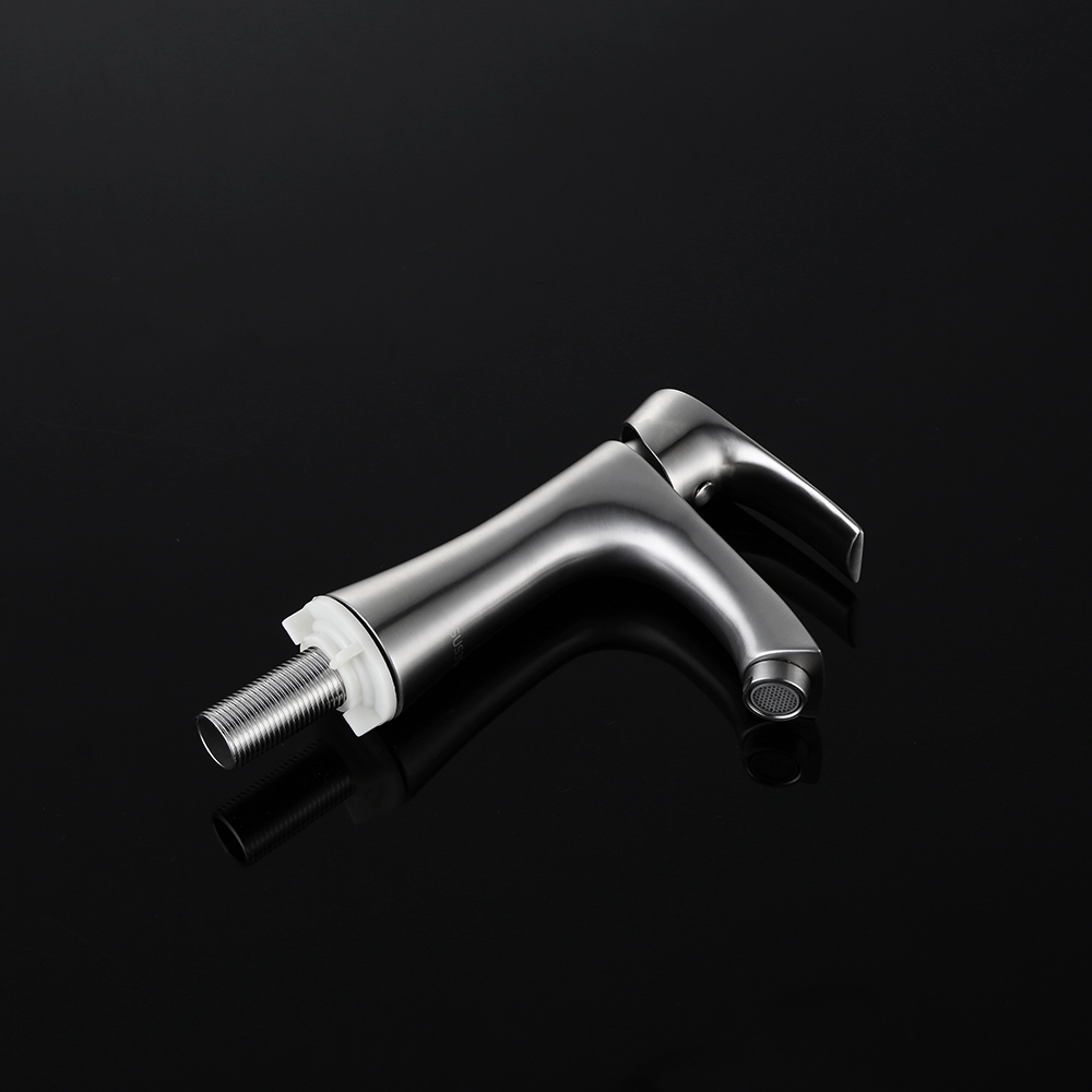 Picture of SUS304 Piller Cock for basin / deck mounted taps sus304 lever tap single handle bathroom faucet for washing basin - Couture - High-end