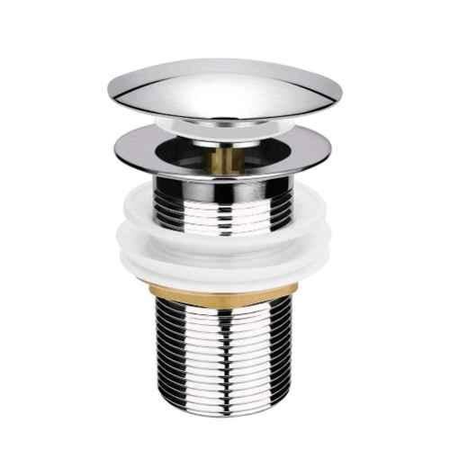 Picture of 6 inch Brass Silver Pop-Up Full Thread Waste Coupling, WC-S6