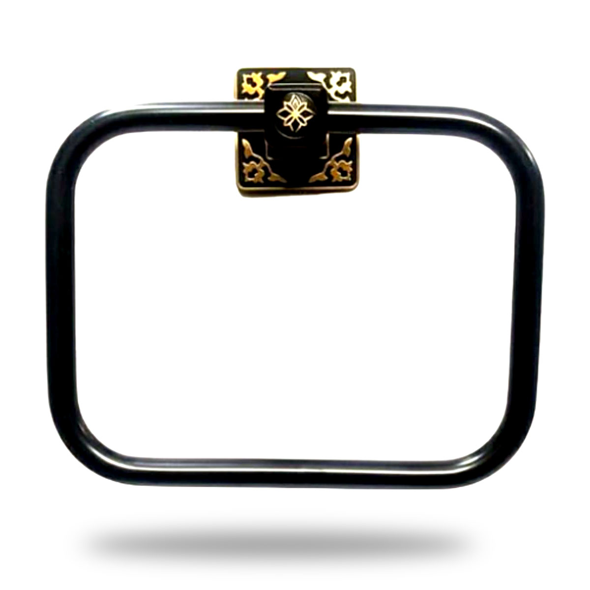 Picture of SUS304 Stainless steel Rectangular Towel Rail [Black]