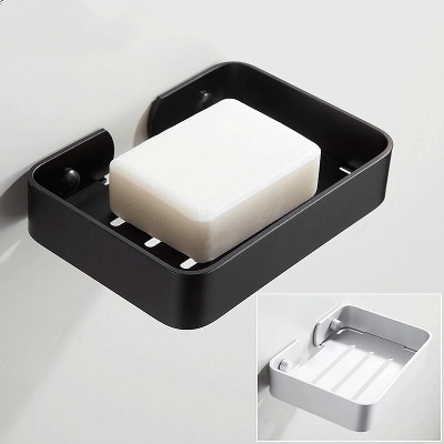 Picture of SUS304 Stainless Steel Heavy Duty Soap Case/ Dish/ Tray [Mate Black]