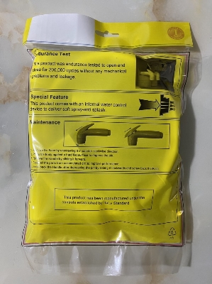 Picture of Toilet Push Shower/ hand Shower for toilet [White]