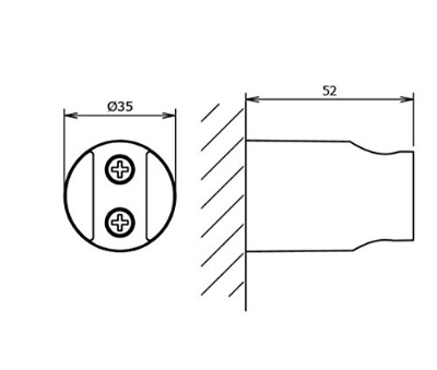 Picture of Wall Hook for Faucet, Faucet Holder,Hand Shower Holder (Multi Purpose)| Wall Mounted Holder