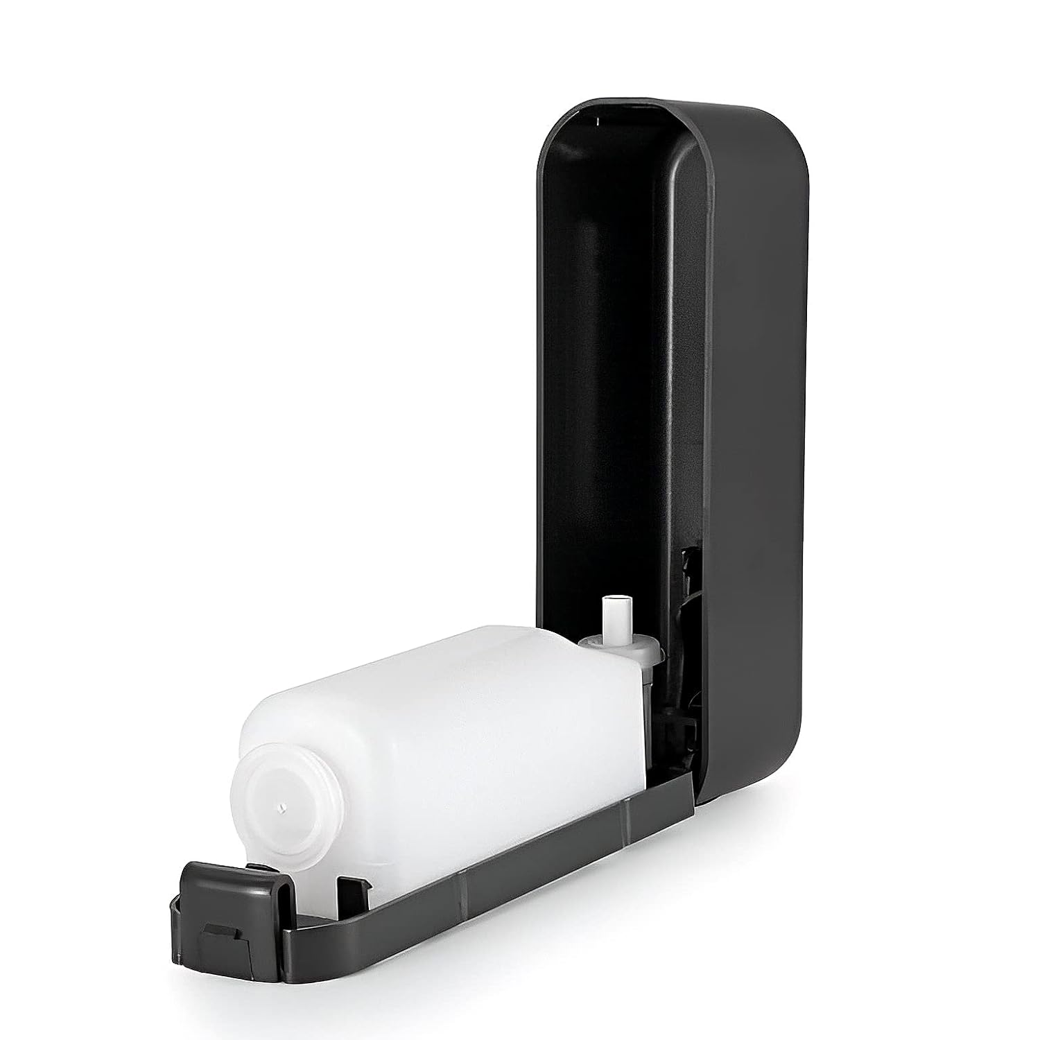 Picture of Liquid Soap Dispenser 350 ML (Black/White/ Silver), ABS Plastic