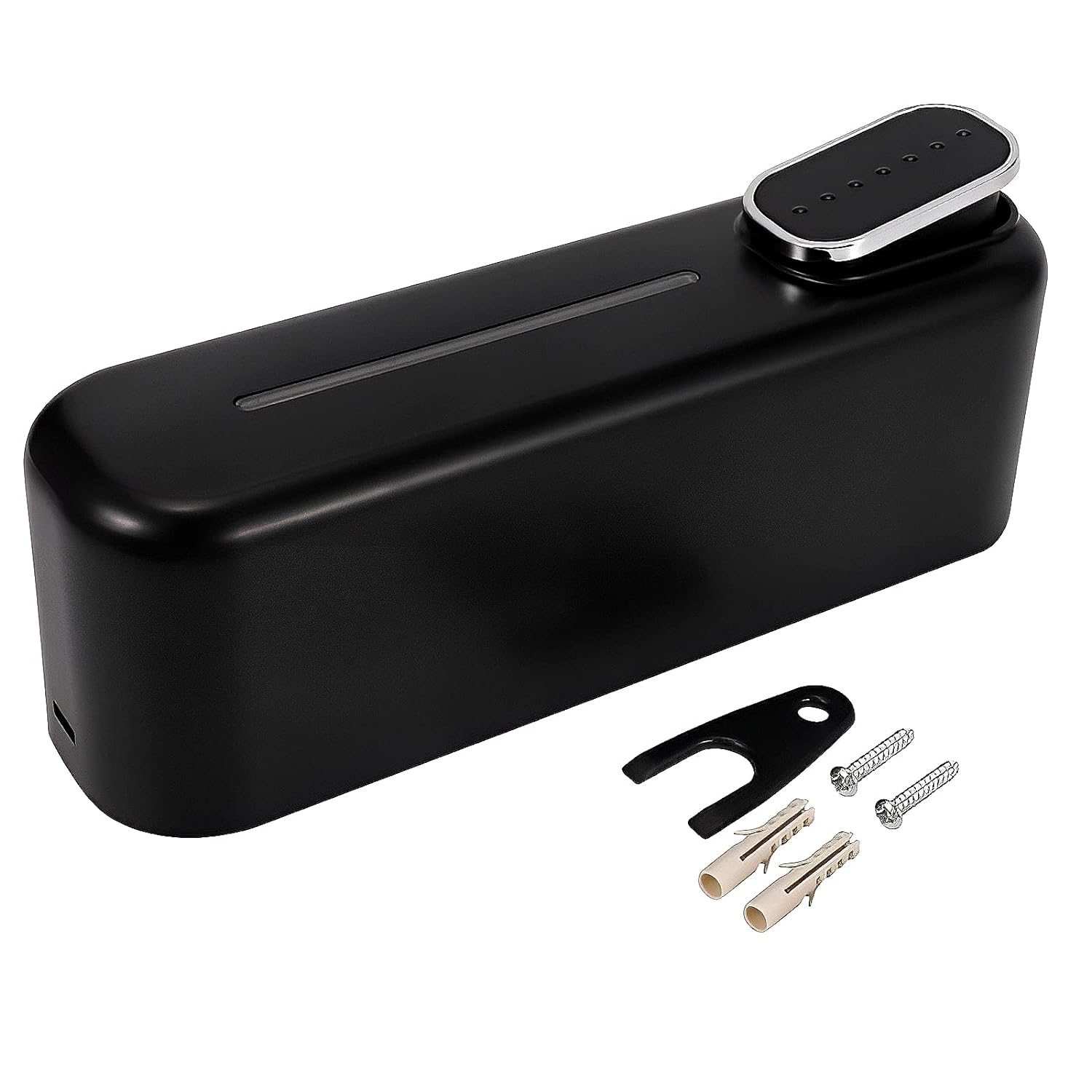 Picture of Liquid Soap Dispenser 350 ML (Black/White/ Silver), ABS Plastic