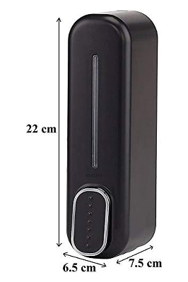 Picture of Liquid Soap Dispenser 350 ML (Black/White/ Silver), ABS Plastic