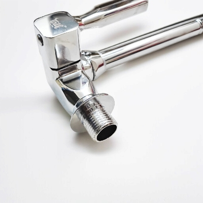 Picture of ATC Sanitaryware- Flexible Head Moving Sink Tap Wall Mount Tap for Kitchen [Chrome]