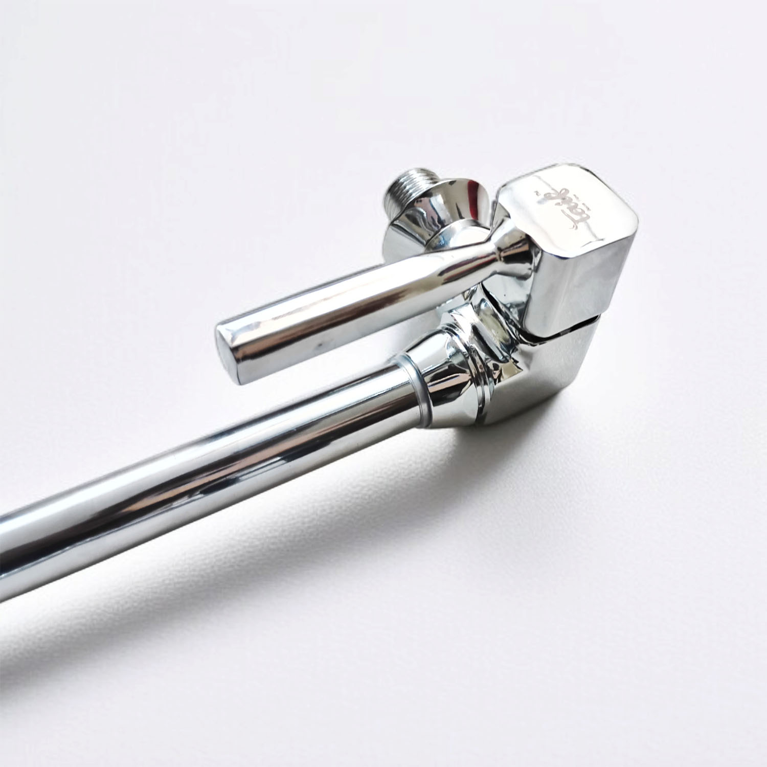 Picture of ATC Sanitaryware- Flexible Head Moving Sink Tap Wall Mount Tap for Kitchen [Chrome]