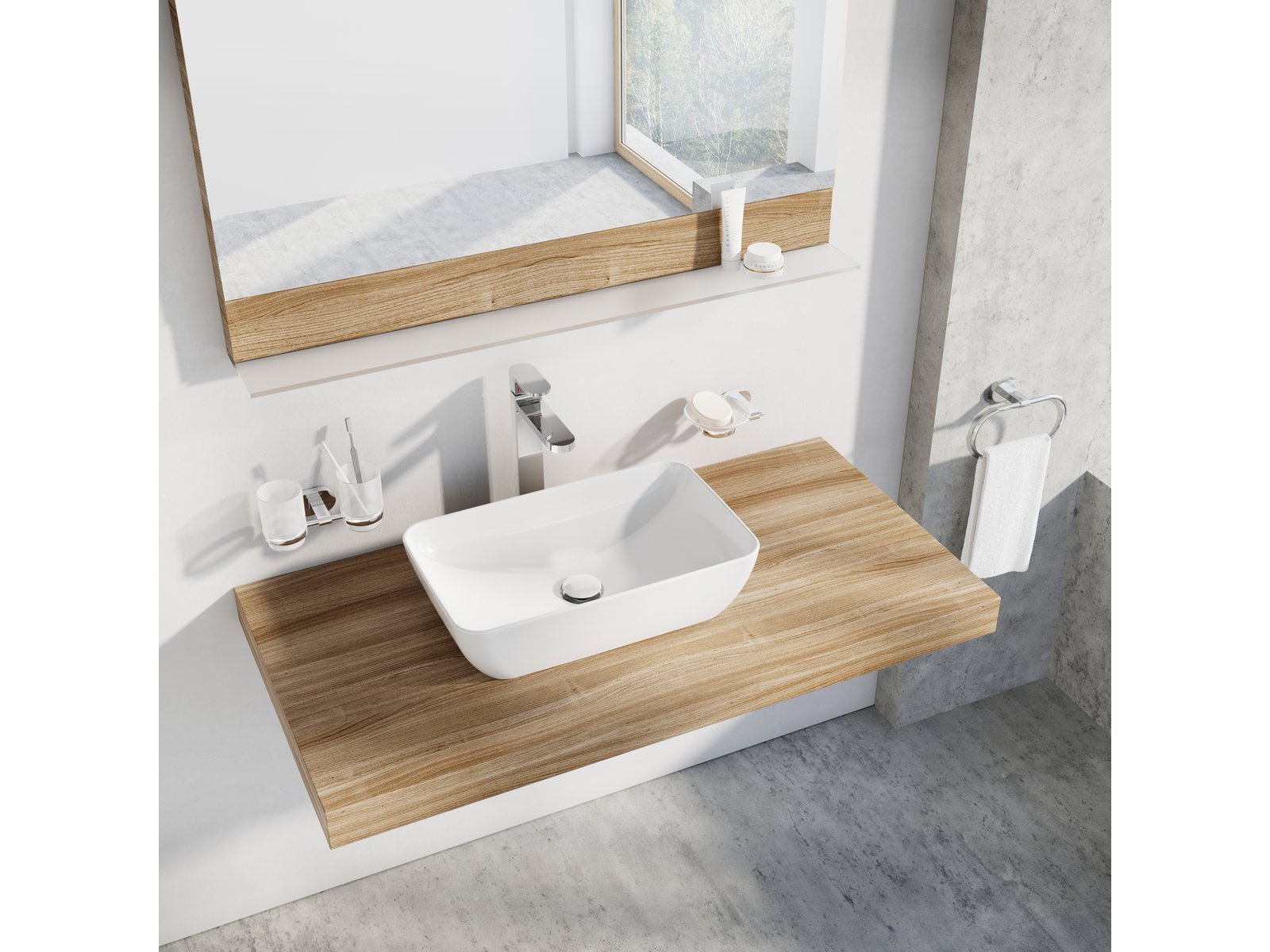 Picture of Push Down Pop Up Washbasin Waste Plug