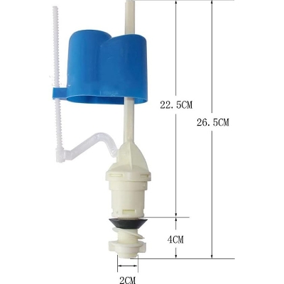 Picture of Plastic Button Fill Valve Toilet Push Dual Flush Cistern - China [Victory Model]